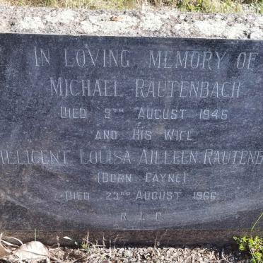 RAUTENBACH Michael -1945 &amp; Millicent Louisa Ailleen PAYNE -1966