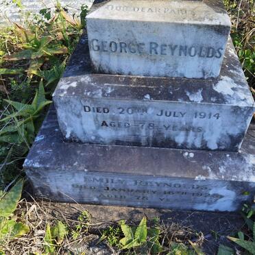 REYNOLDS George -1914 &amp; Emily -1928
