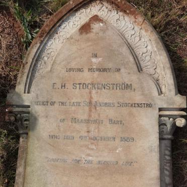 STOCKENSTROM E.H. -1889