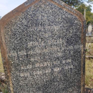 STEAD George -1888 & Mary -1896