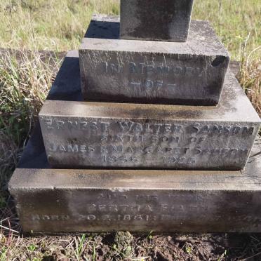 SANSOM Ernest Walter 1866-1925 &amp; Bertha Ellen 1861-1941