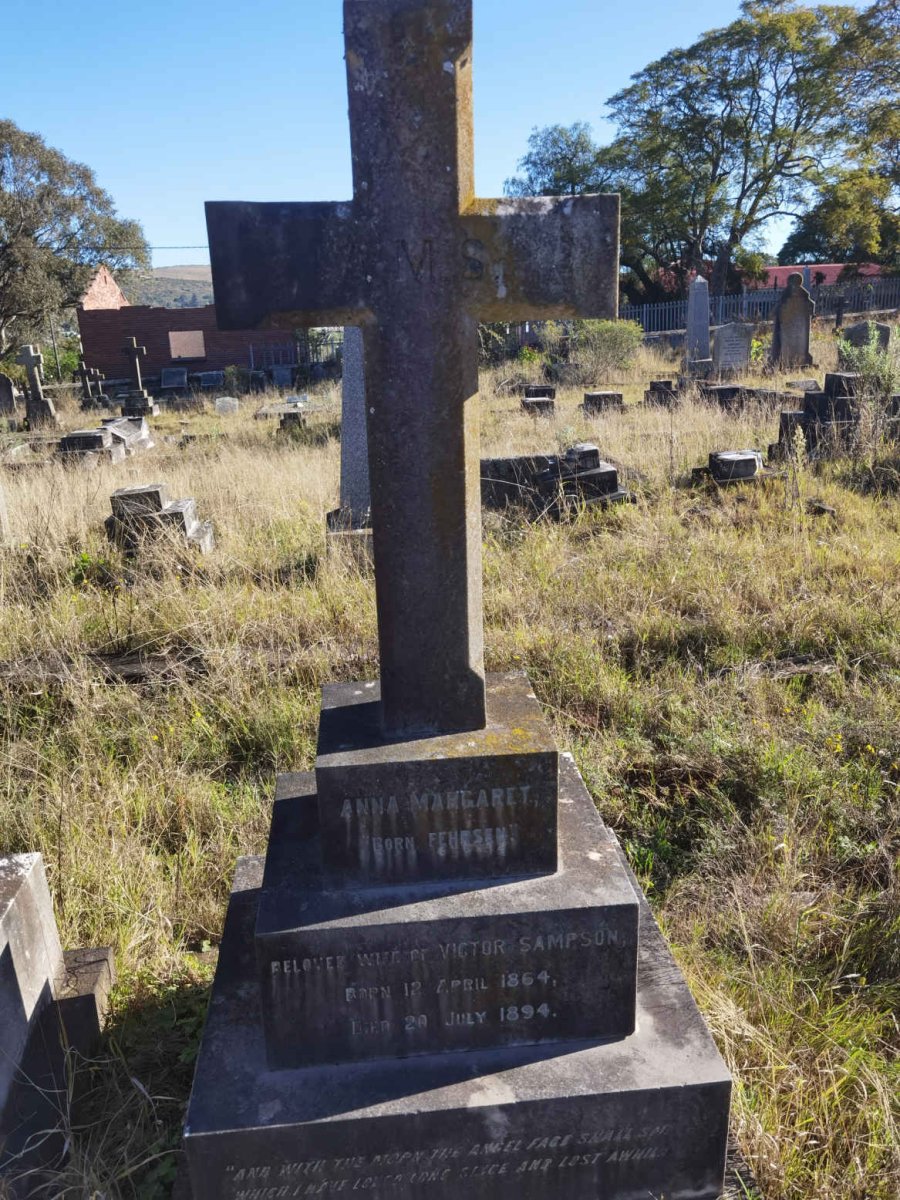 SAMPSON Anna Margaret nee FEHRSEN 1864-1894