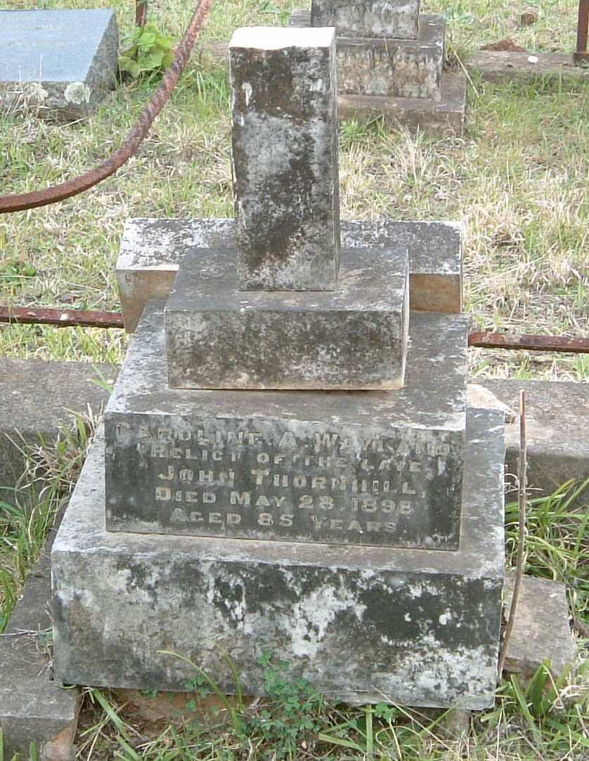 THORNHILL Caroline -1898