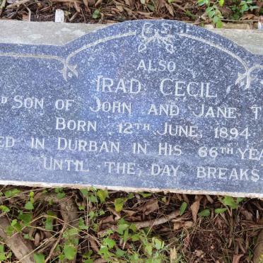 TRUMBLE Irad Cecil 1894-1960
