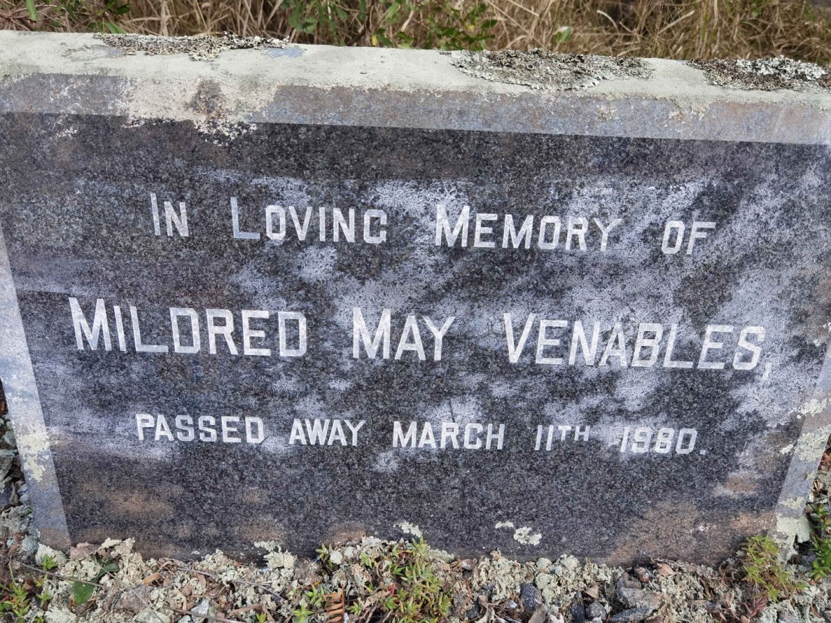 VENABLES Mildred May -1980