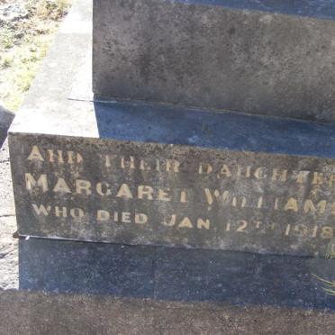 WILLIAMS Margaret -1918