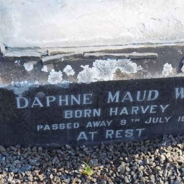 WILL Daphne Maud nee HARVEY -1978