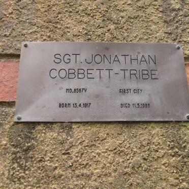 TRIBE Jonathan, Cobbett 1917-1985
