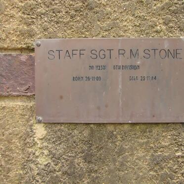 STONE R.M. 1909-1984