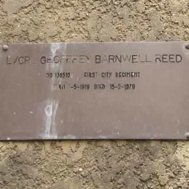 REED Geoffrey Barnwell 1919-1979