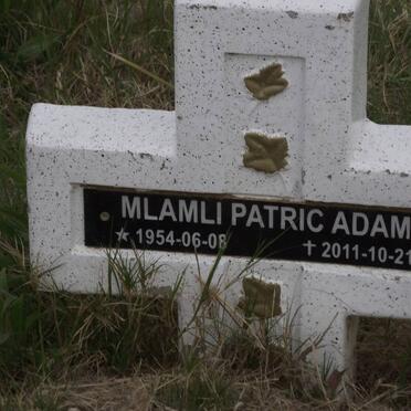 ADAM Mlamli Patric 1954-2011