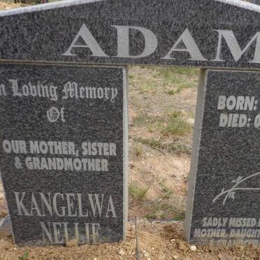 ADAM Kangelwa Nellie 1947-2011