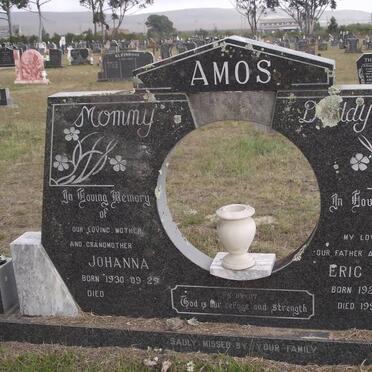 AMOS Eric 1924-1990 &amp; Johanna 1930-
