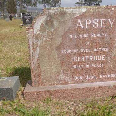 APSEY Gertrude