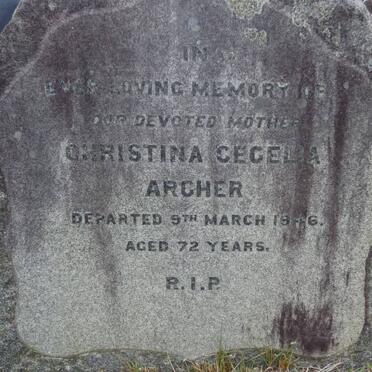 ARCHER Christina Cecelia -1946