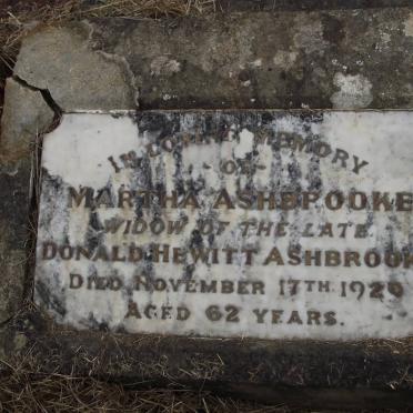 ASHBROOKE Martha -1929