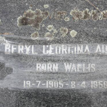 AURET Beryl Georgina nee WALLIS 1905-1956