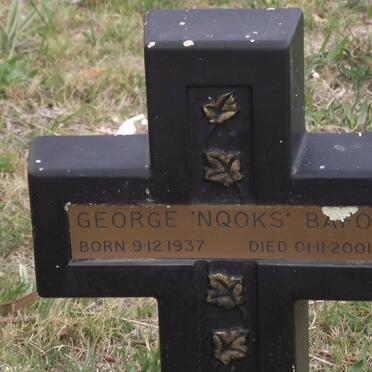 BAFO George 1937-2001