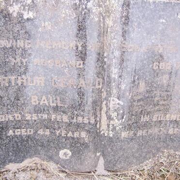 BALL Arthur Gerald -1955