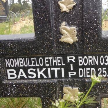 BASKITI Nombulelo Ethel 1957-2012