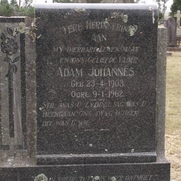 BARNARD Adam Johannes 1903-1962