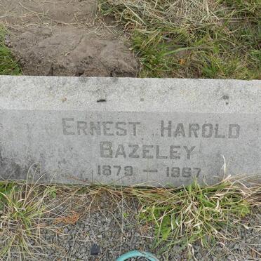 BAZELEY Ernest Harold 1879-1967