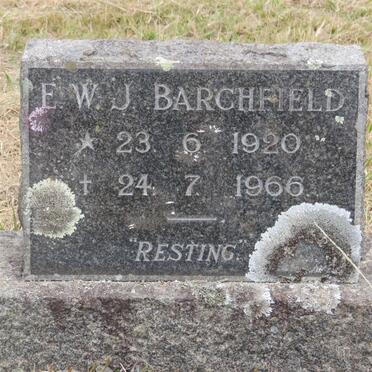 BARCHFIELD E.W.J. 1920-1966