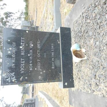 BENNETT Violet 1880-1975