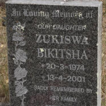 BIKITSHA Zukiswa 1974-2001
