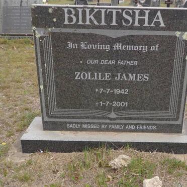 BIKITSHA Zolile James 1942-2001