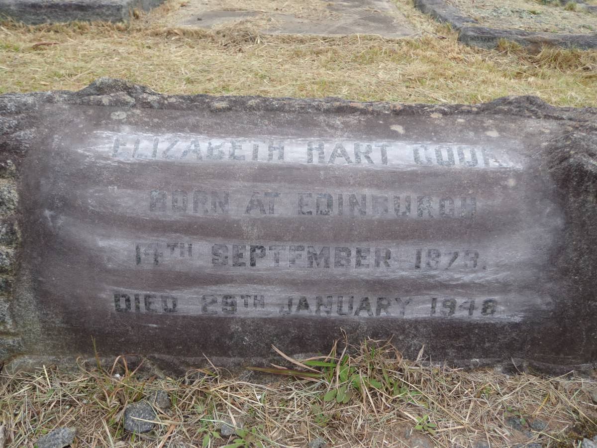 COOK Elizabeth Hart 1873-1948