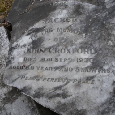 CROXFORD John -1920