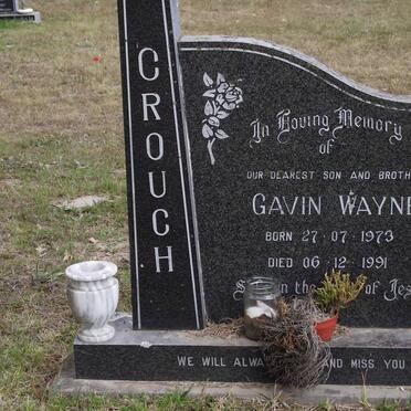 CROUCH Gavin Wayne 1973-1991