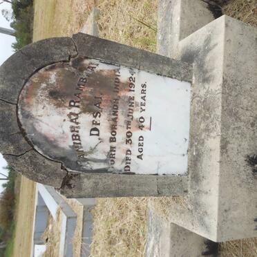 DESAI Manibhai Rambhai -1924