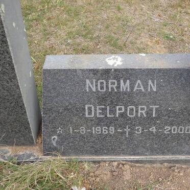 DELPORT Graham 1947- &amp; Jennifer RIELLY 1949-2001 :: DELPORT Norman 1969-2000