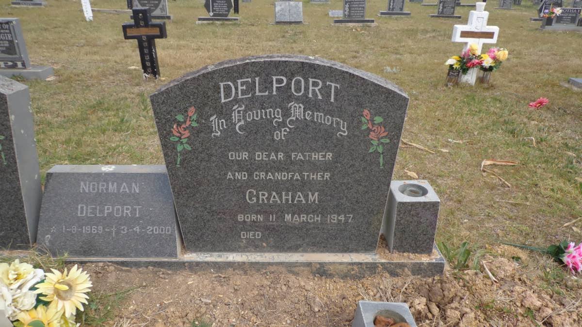 DELPORT Graham 1947-  :: DELPORT Norman 1969-2000