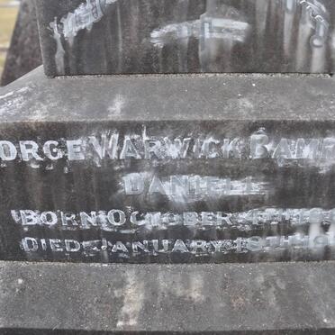 DANIELL George Warwick Bampfylde 1863-1955