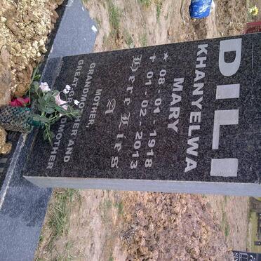 DILI Khanyelwa Mary 1918-2013