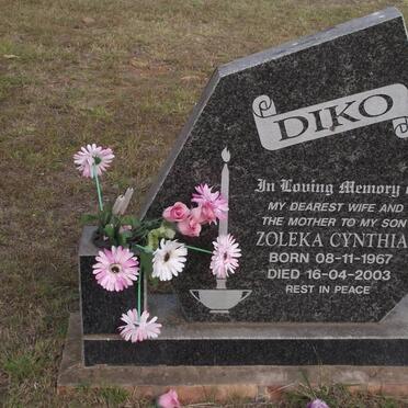 DIKO Zoleka Cynthia 1967-2003