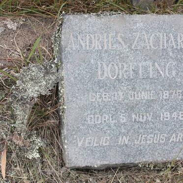 DORFLING Andries Zacharias 1876-1948