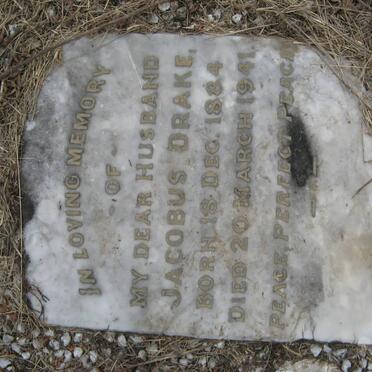 DRAKE Jacobus 1884-1941 &amp; Ada 1884-1969