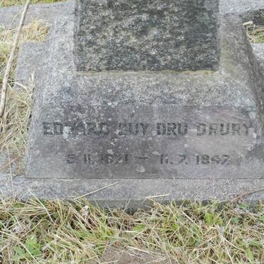 DRURY Edward Guy Dru 1871-1947