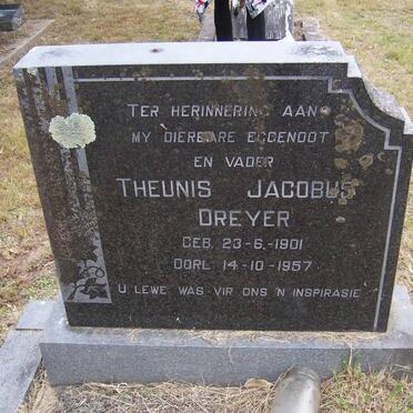 DREYER Theunis Jacobus 1901-1957