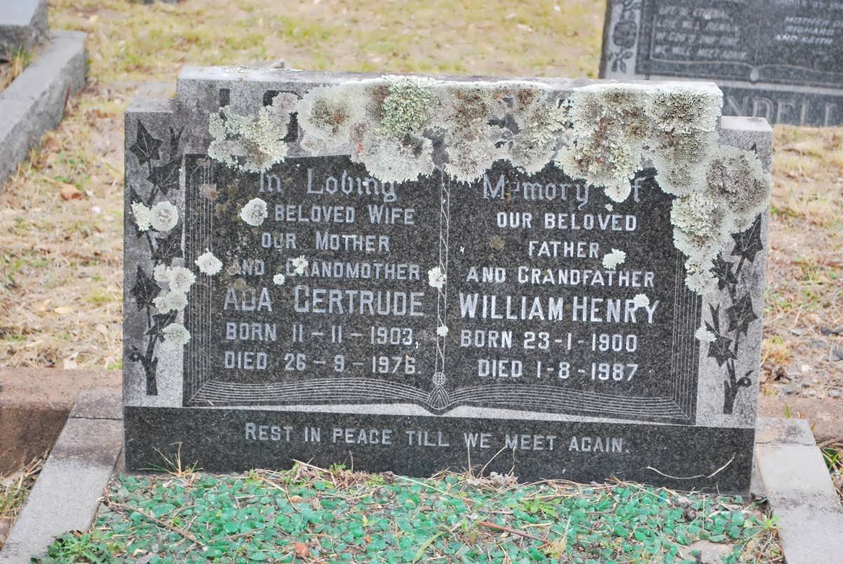 EATON William Henry, LOFTIE 1900-1987 & Ada Gertrude JEWASKIEWITZ 1903-1976