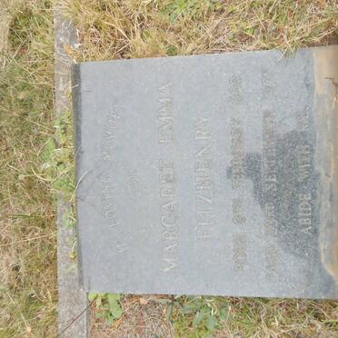 FITZHENRY Margaret Emma 1898-1977