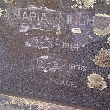 FINCH Maria 1914-1973