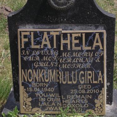 FLATHELA Nonkumbulu Girla 1940-2010