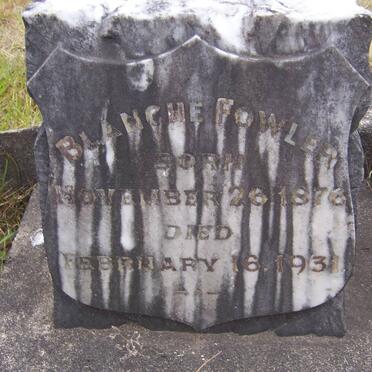 FOWLER Blanche 1876-1931