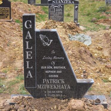 GALELA Patrick Mziwekhaya 1976-2013