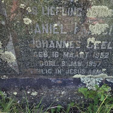 GEEL Daniel Francis 1952-1957